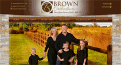 Desktop Screenshot of drbrownbraces.com